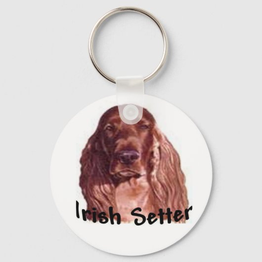 アイリッシュセッター キーホルダー (正面)