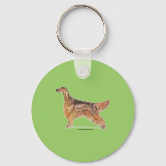 アイリッシュセッター キーホルダー (正面)