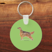 アイリッシュセッター キーホルダー (正面)