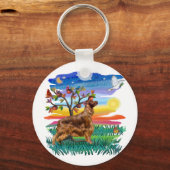 アイリッシュセッター キーホルダー (正面)