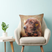 アイリッシュセッター クッション (椅子)