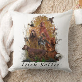 アイリッシュセッター クッション (ブランケット)