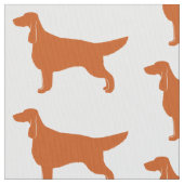 アイリッシュセッター ファブリック (クローズアップ)