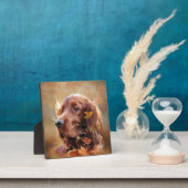 アイリッシュセッター フォトプラーク (インサイチュ)