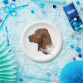 アイリッシュセッター ペーパープレート (パーティー)