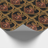 アイリッシュセッター ラッピングペーパー (角)