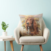 アイリッシュセッター – 究極の高地の鳥の犬 クッション (椅子)