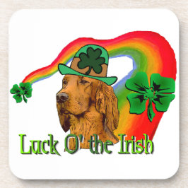 アイリッシュセッターSt patricks コースター