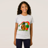 アイリッシュセッターSt patricks Tシャツ (正面フル)