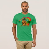 アイリッシュセッターSt patricks Tシャツ (正面フル)