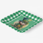 アイリッシュセントパトリックの日ラッキー格言 ペーパープレート (傾斜あり)