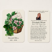 アイリッシュセントパトリック葬儀記念祈りの言葉 (正面&裏面)