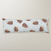 アイリッシュセ絵を描ッター赤かわいいオリジナルドッグアート ボディピロー (裏面)