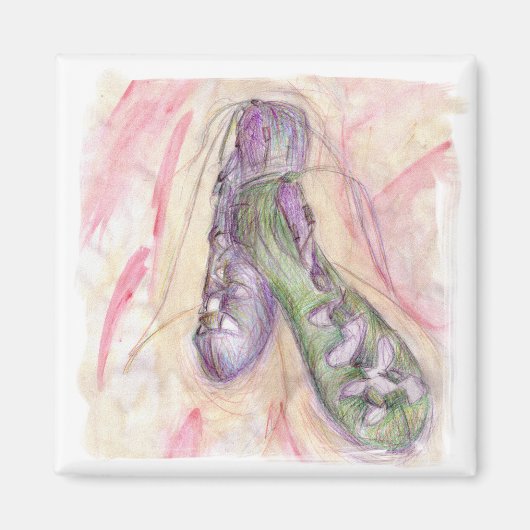 アイリッシュソフトシューズマグネット マグネット (正面)