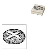 アイリッシュソーダブレッドアイルランド聖パトリックの日ローフ ラバースタンプ (押印)