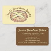 アイリッシュソーダブレッドローフベーカリーパティシシェフフード 名刺 (正面/裏面)