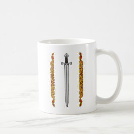 アイリッシュソードと結び糸細工 コーヒーマグカップ