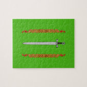 アイリッシュソードと結び糸細工 ジグソーパズル (横)