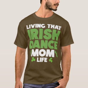 アイリッシュダンサーシーリールダンスフェアイリッシュステップダンク Tシャツ