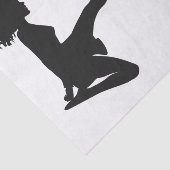 アイリッシュダンサーソフトシューズ白黒ダンス 薄葉紙 (詳細)