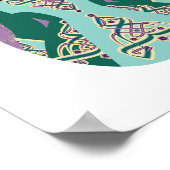 アイリッシュダンサーブラックヘアマトリョシュカポスター ポスター (角)