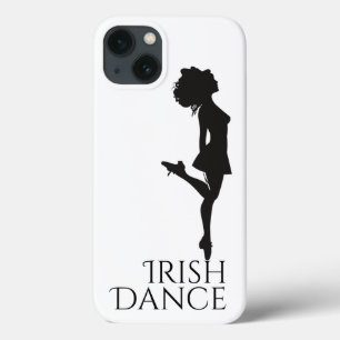 アイリッシュダンサー懸命シューズブラック&ホワイトダンス iPhone 13ケース