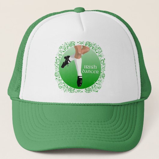 アイリッシュダンサー懸命シューズ キャップ (正面)