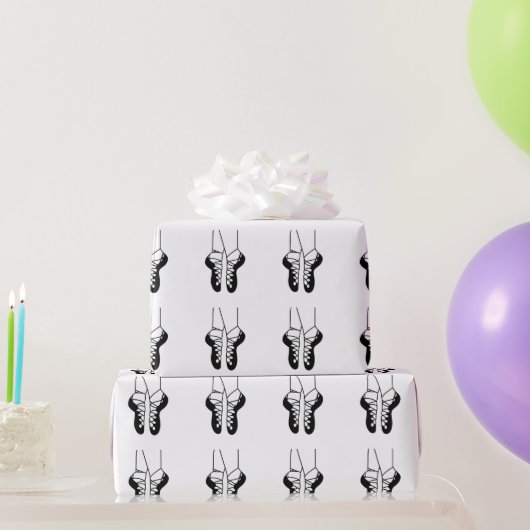 アイリッシュダンスシューズ ラッピングペーパー (パーティーギフト)