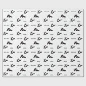 アイリッシュダンスソフトシューズと懸命シューズダンス ラッピングペーパー (フラット)