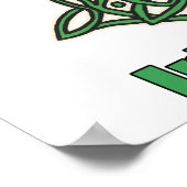 アイリッシュダンスハート ポスター (角)