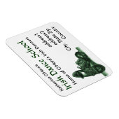 アイリッシュダンスビジネスカードプレミアムマグネット マグネット (右側)