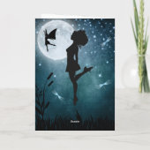 アイリッシュダンス誕生日 カード (裏面)