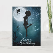 アイリッシュダンス誕生日 カード (正面)