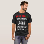 アイリッシュダンス ダンサー Tシャツ (正面フル)