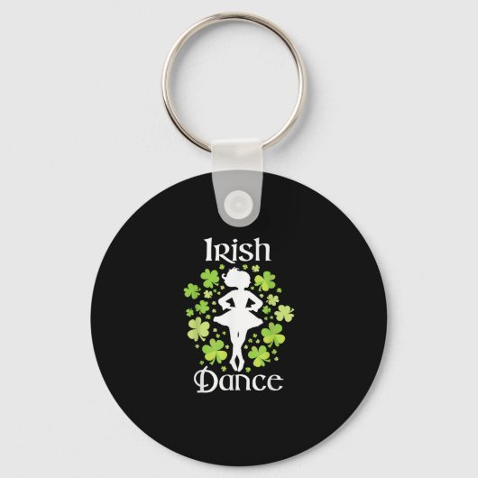 アイリッシュダンス – Irish Dancer Ceili Reel Dance T-Shir キーホルダー (正面)