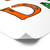 アイリッシュチワワ ポスター (角)