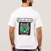 アイリッシュティー Tシャツ (裏面)