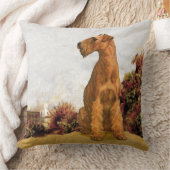 アイリッシュテリアシーサイド クッション (ブランケット)