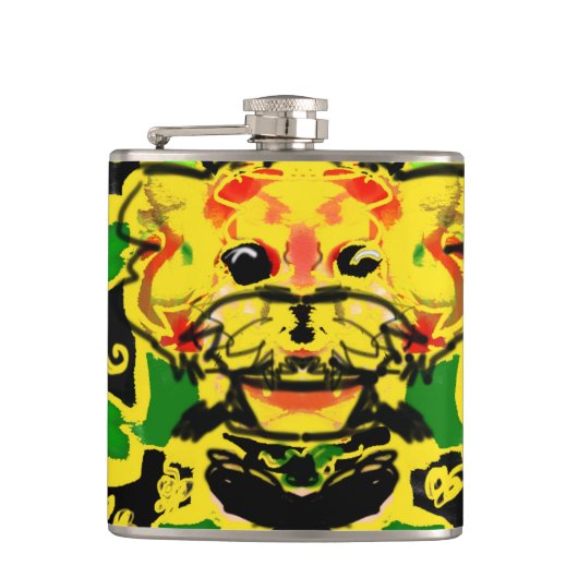 アイリッシュテリアセントパトリックスタイルソックスコーヒマグT フラスク (正面)