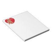 アイリッシュテリアバレンタイン ノートパッド (アングル)