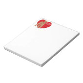 アイリッシュテリアバレンタイン ノートパッド (回転)