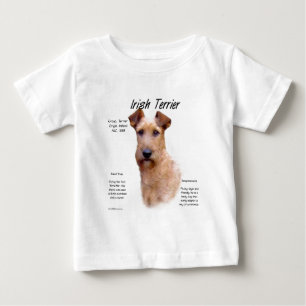 アイリッシュテリアヒストリデザイン ベビーTシャツ
