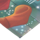 アイリッシュテリアホリデーベーキング:フェスティバルクリスマス テーブルクロス (アングル)