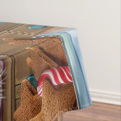 アイリッシュテリアホリデーベーキング:フェスティバルクリスマス テーブルクロス (インサイチュ)