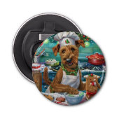 アイリッシュテリアホリデーベーキング:フェスティバルクリスマス 栓抜き (正面)