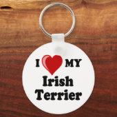 アイリッシュテリア犬が大好き キーホルダー (正面)
