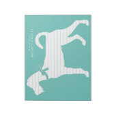 アイリッシュテリア犬の子犬 ノートパッド (回転)