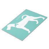 アイリッシュテリア犬の子犬 ノートパッド (アングル)