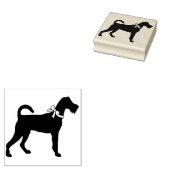 アイリッシュテリア犬の子犬 ラバースタンプ (押印)