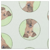 アイリッシュテリア ファブリック (クローズアップ)